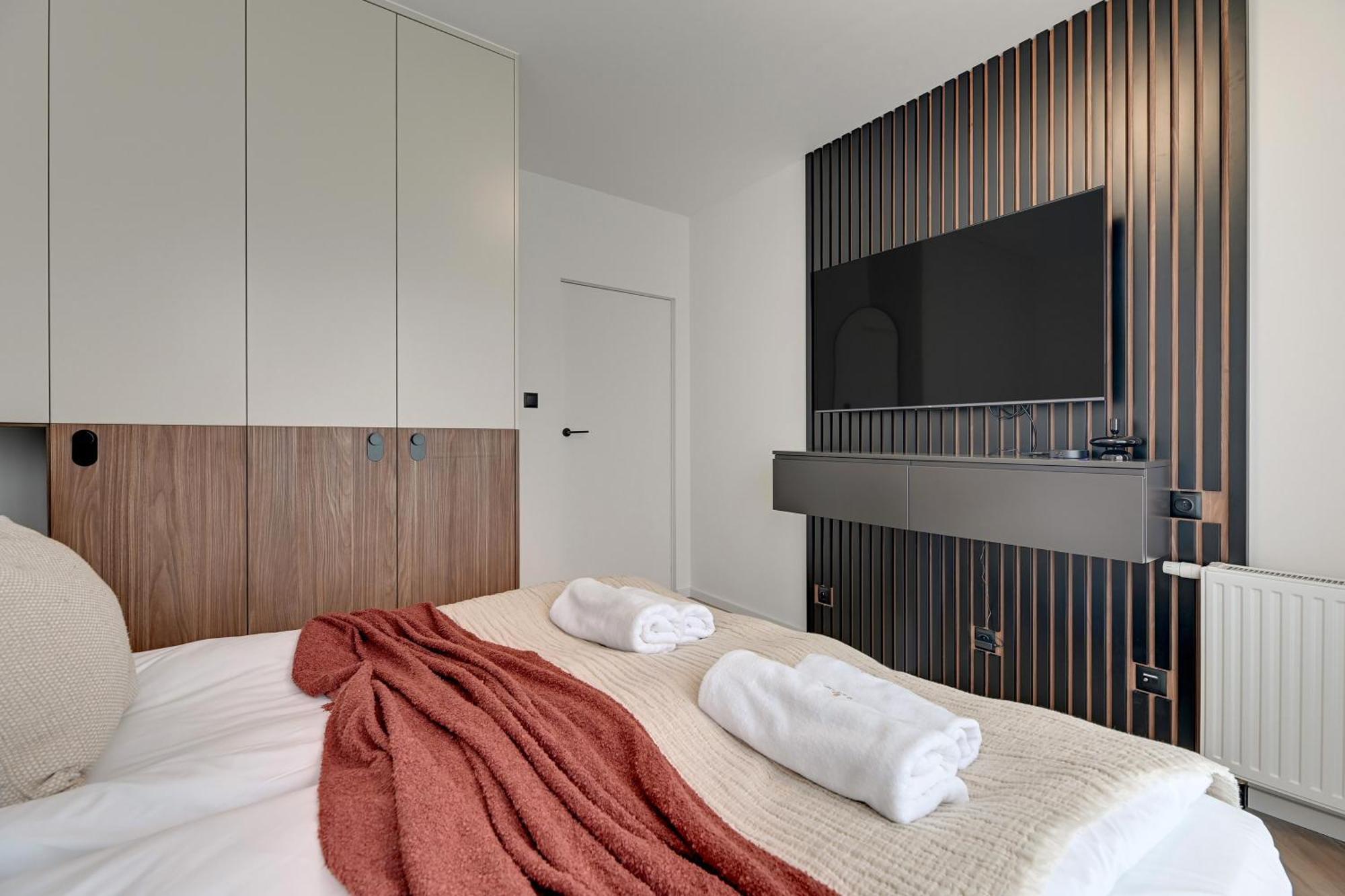 Nadmotlawie Riverside - Gym & Free Parking By Downtown Apartments Γκντανσκ Δωμάτιο φωτογραφία