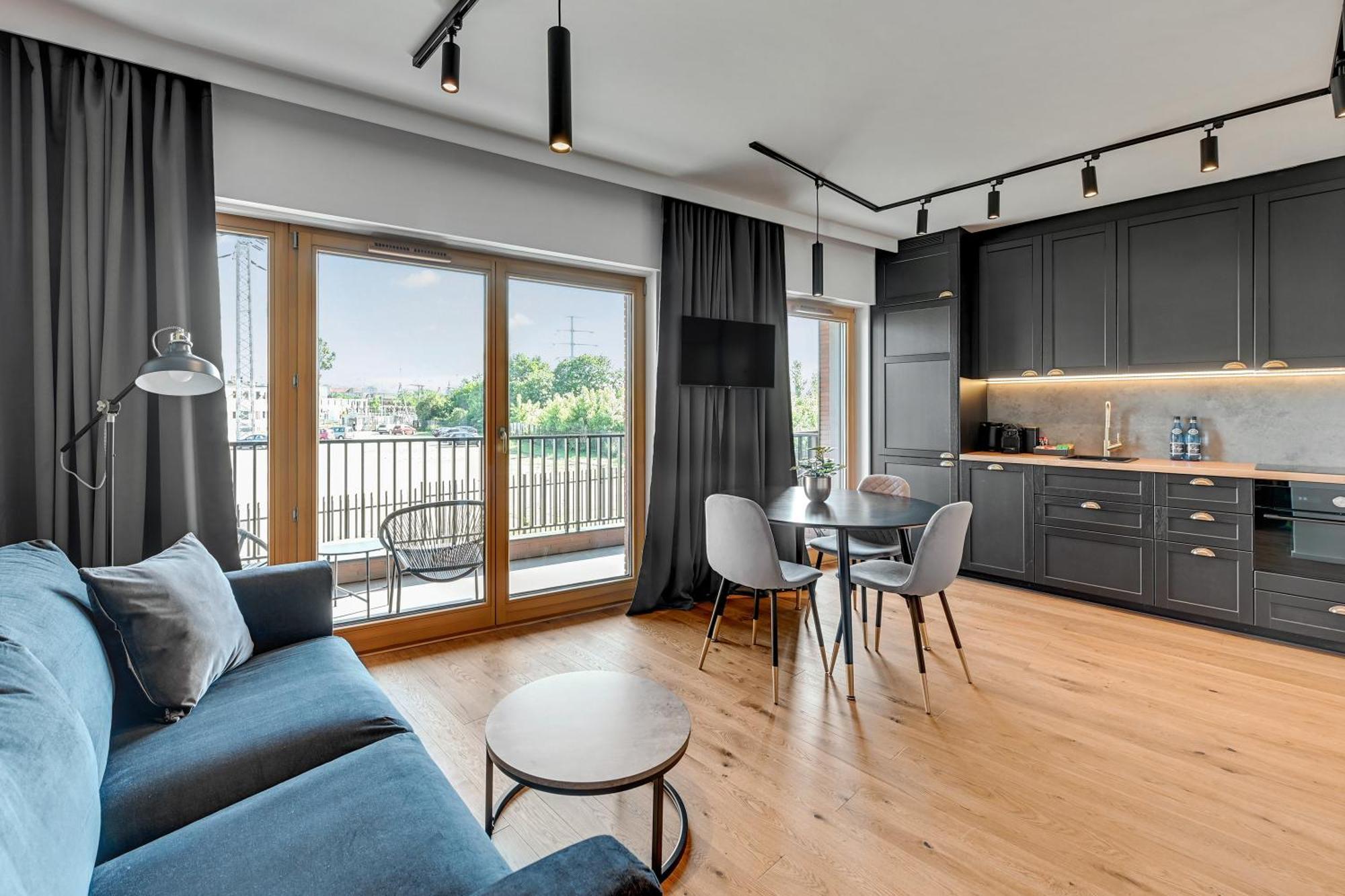 Nadmotlawie Riverside - Gym & Free Parking By Downtown Apartments Γκντανσκ Δωμάτιο φωτογραφία